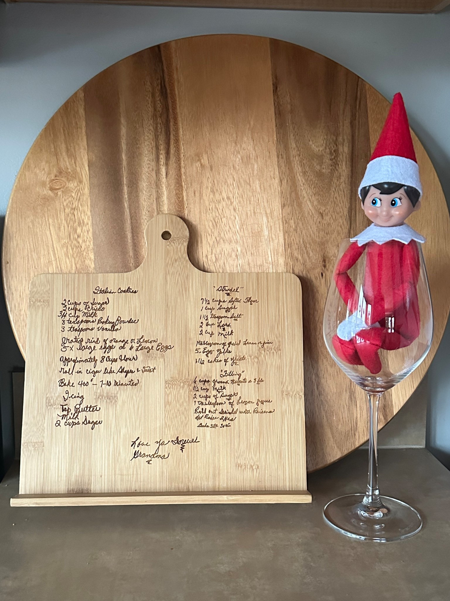 Prize possession ✨ a perfect sentimental and practical gift. Etsy made it so easy and this recipe cutting board / book holder turned out so much better I imagined 📖 
#etsy #gifts

#LTKGiftGuide #LTKHoliday #LTKFindsUnder50