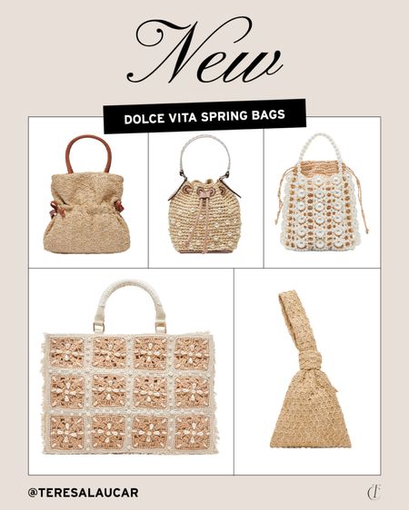 Cute new Dolce Vita spring bags!

#LTKitbag