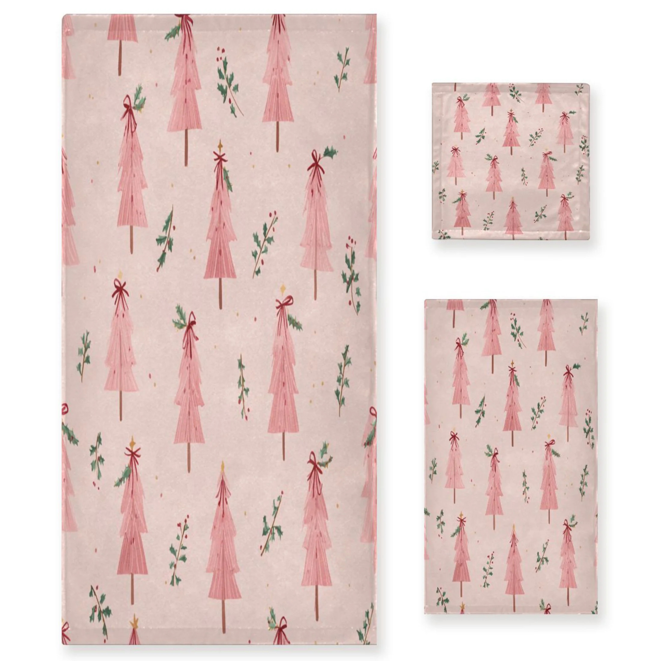 Three-Piece Towel Set Face Towel Towel Set Hand Towel Bath Towel Cotton Bath Towels Bath Towel Se... | Walmart (US)