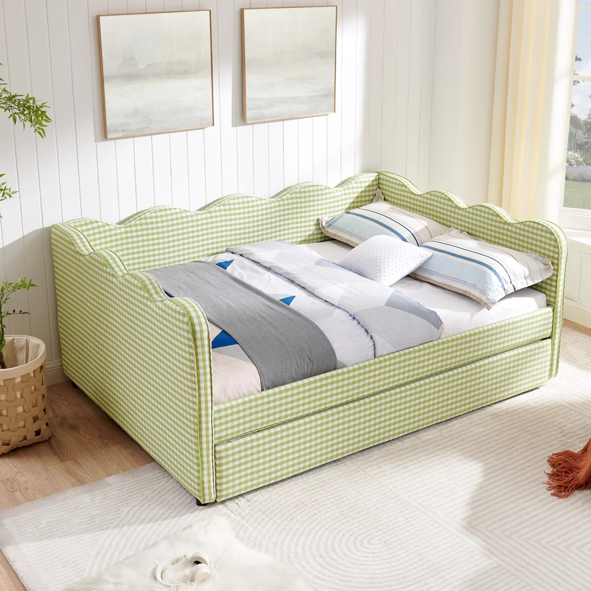 Thoughtfully designed to balance comfort, charm, and everyday functionality, this upholstered day... | Wayfair North America