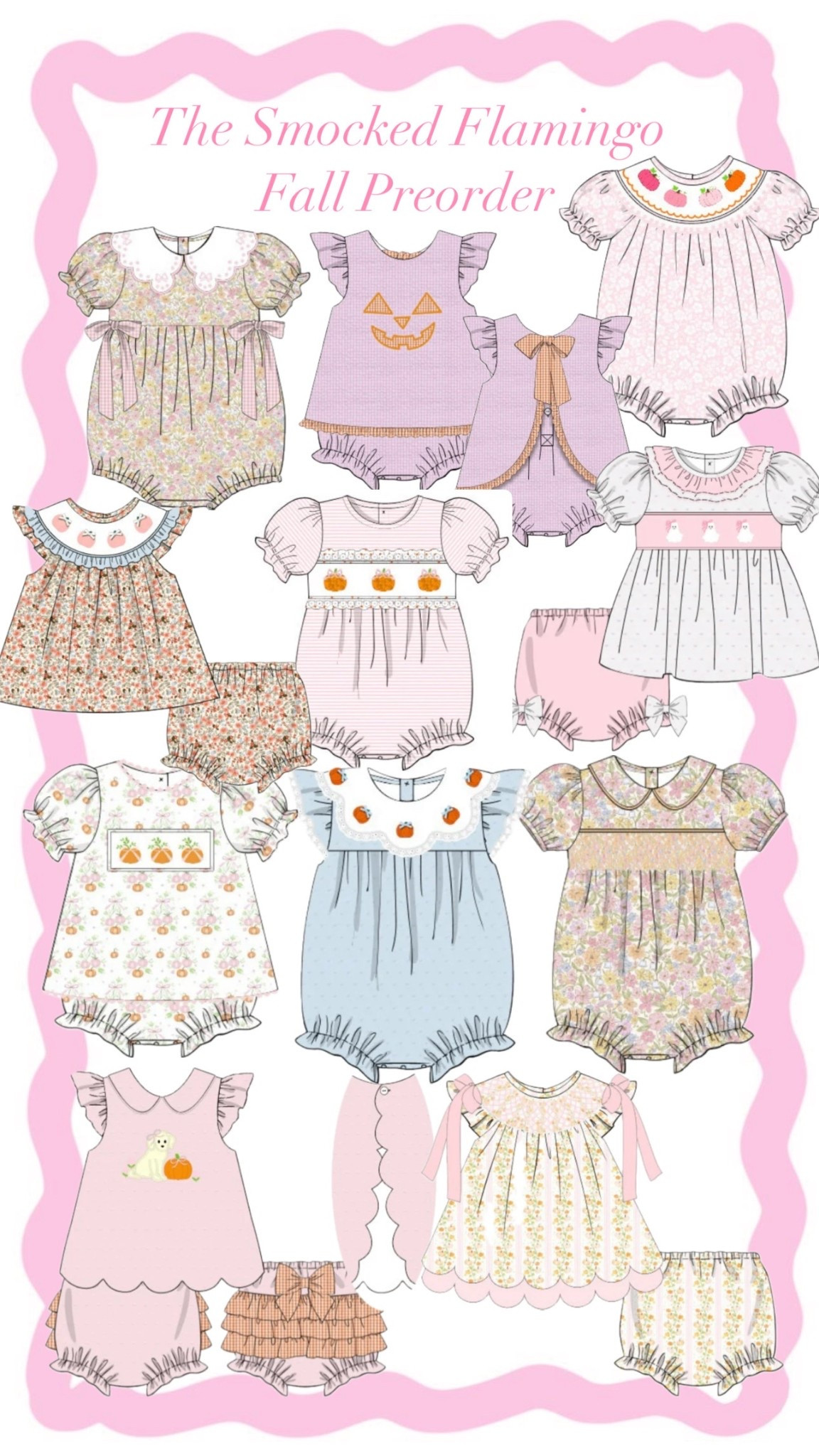 The smocked flamingo fall preorder is SO insanely cute!!! Ordering Margot a size 2T
Use code: LYNLEE10 to save 

#LTKSeasonal #LTKKids #LTKBaby