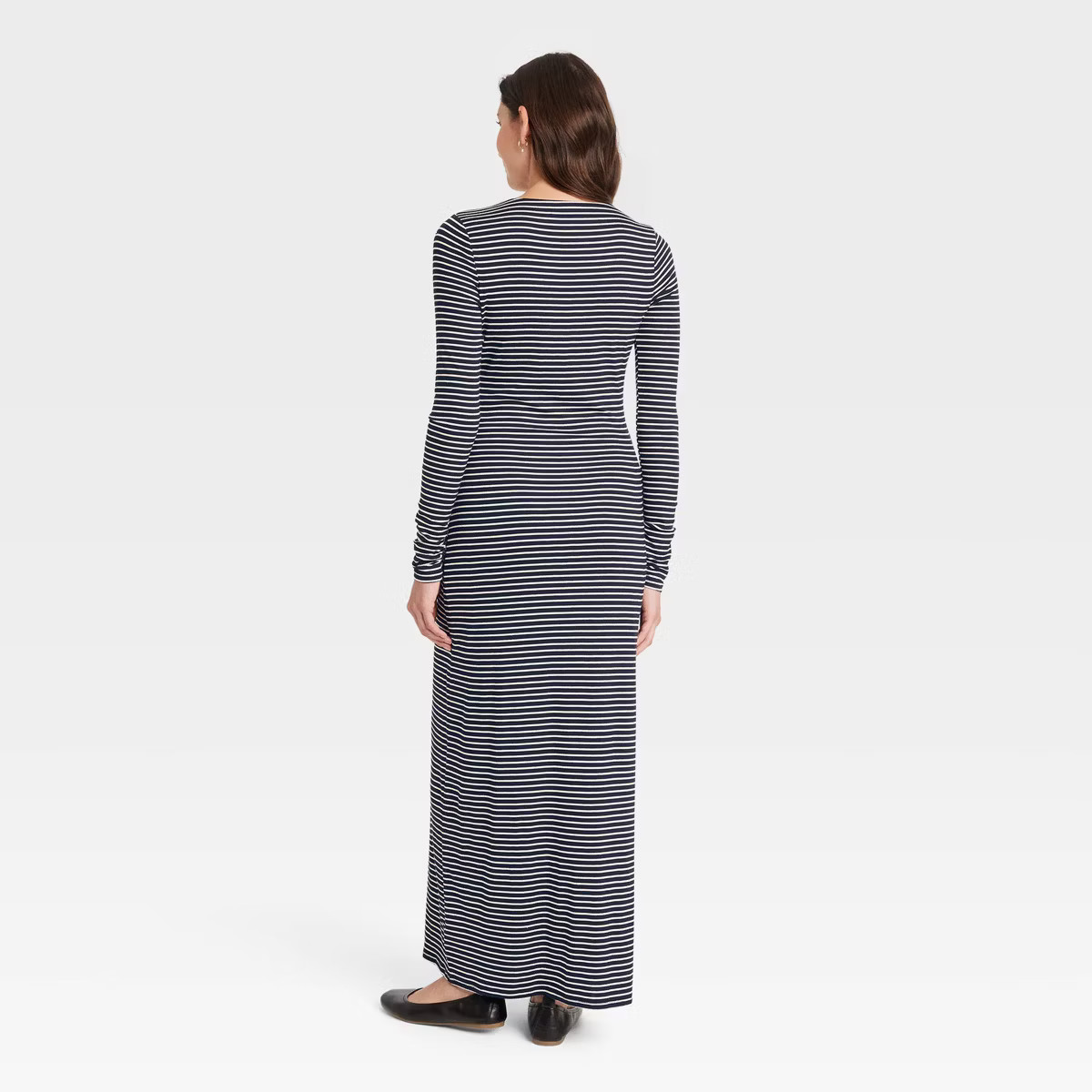 Women's Long Sleeve Knit Maxi T-Shirt Dress - Universal Thread™ | Target
