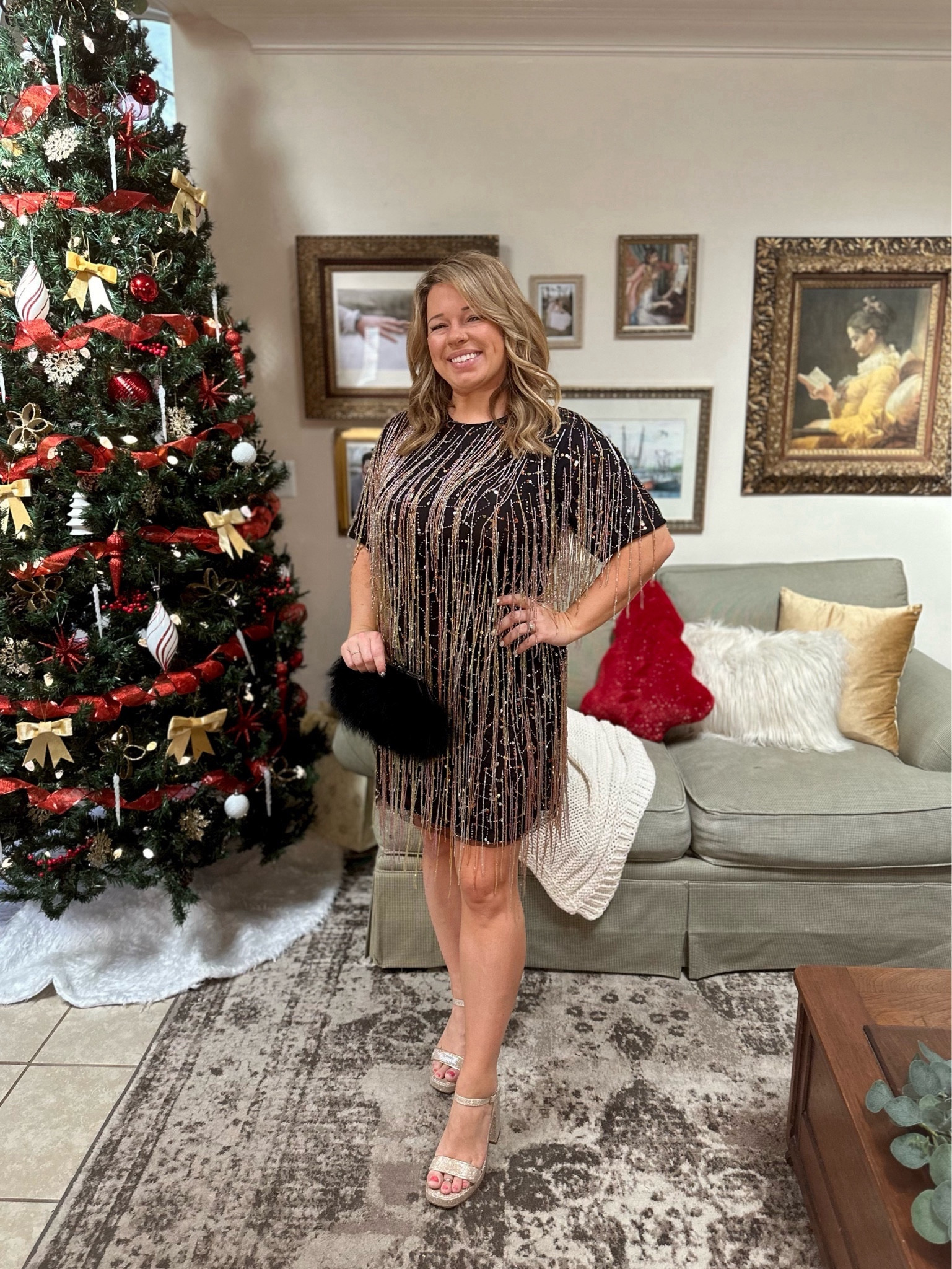 Glitter, sequins and sparkles are a must have for end of the year parties!
Use code “AMBASSADORXO” for an additional 20% off. 

New years outfit
New years dress
Glitter heels
Sparkle heels

#LTKmidsize #LTKHoliday #LTKCyberWeek