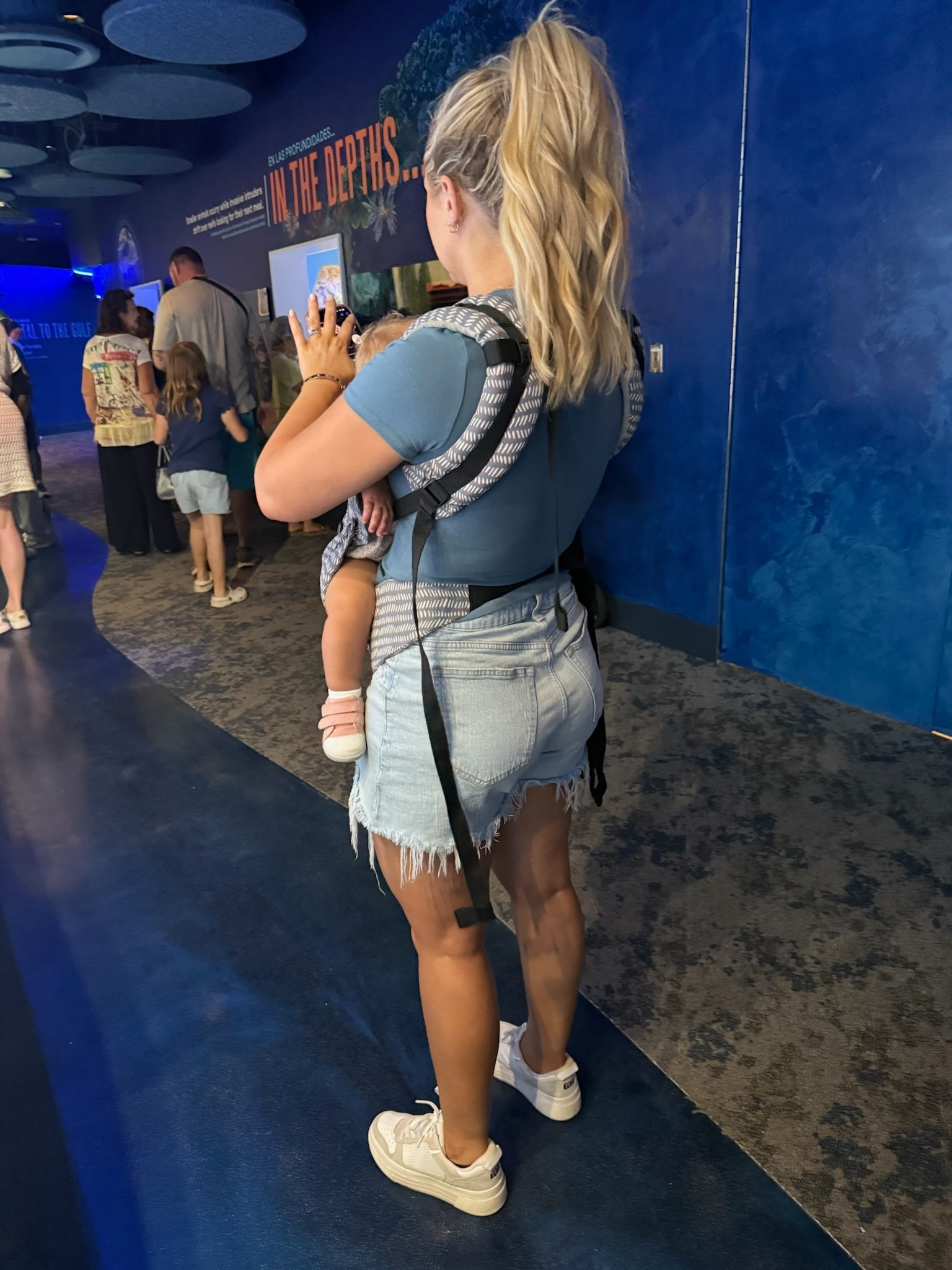 Today’s outfit 🤍 Obsessed with this baby carrier! 

#LTKFamily #LTKStyleTip