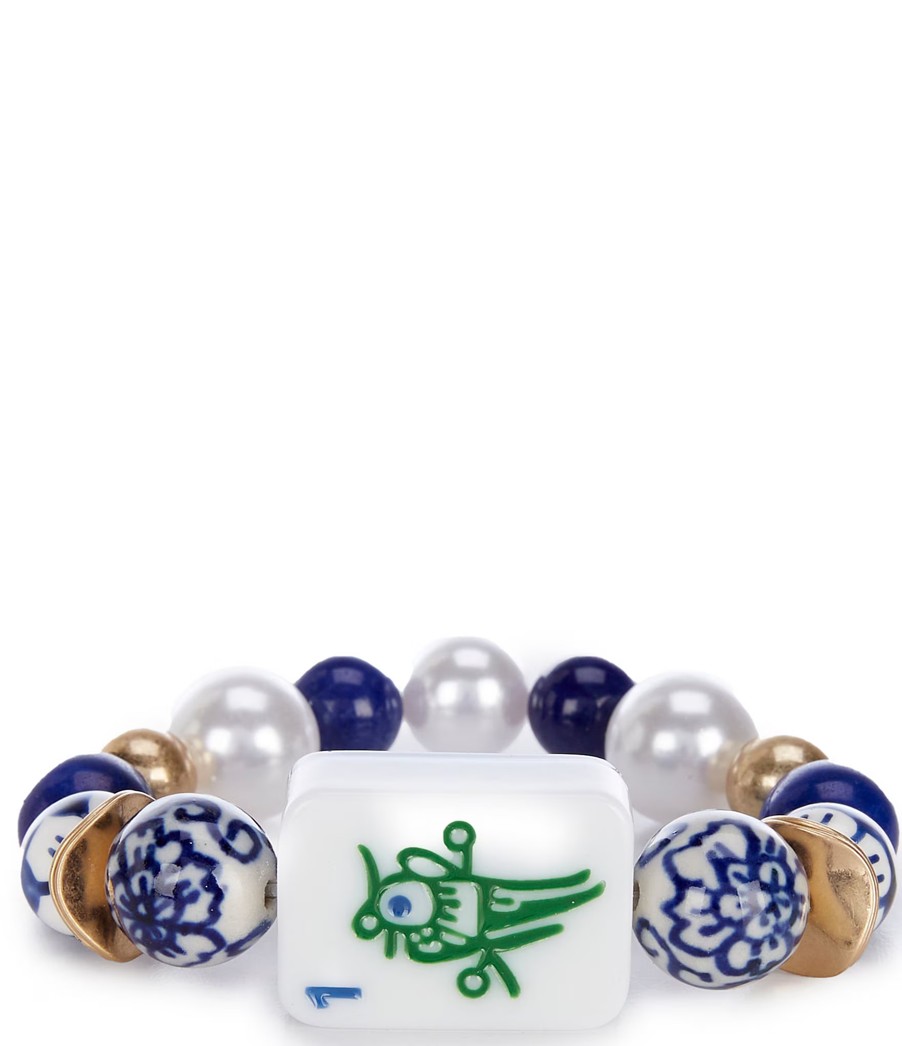 Southern Living Mixed Media Mahjong Tile Stretch Bracelet | Dillard's | Dillard's