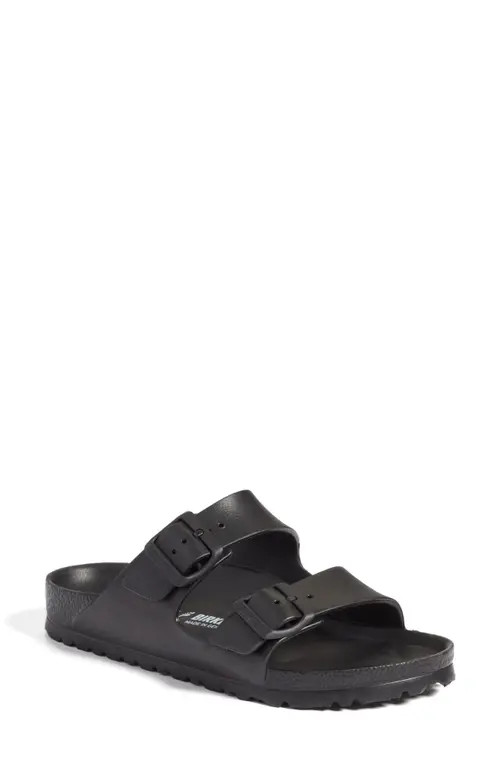 Birkenstock Arizona Waterproof Slide Sandal in Black Eva at Nordstrom, Size 9-9.5Us | Nordstrom