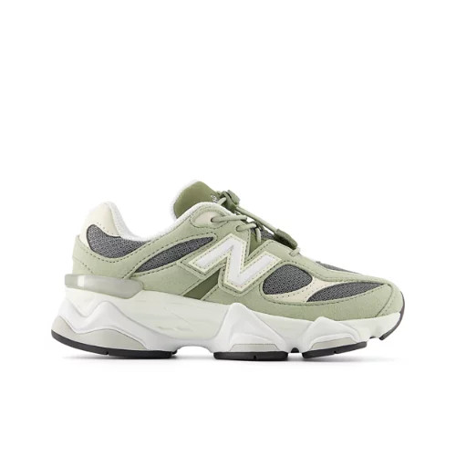New Balance Kids' 9060 Sneakers - Green/White (Size 3 Wide) | New Balance Athletics, Inc.