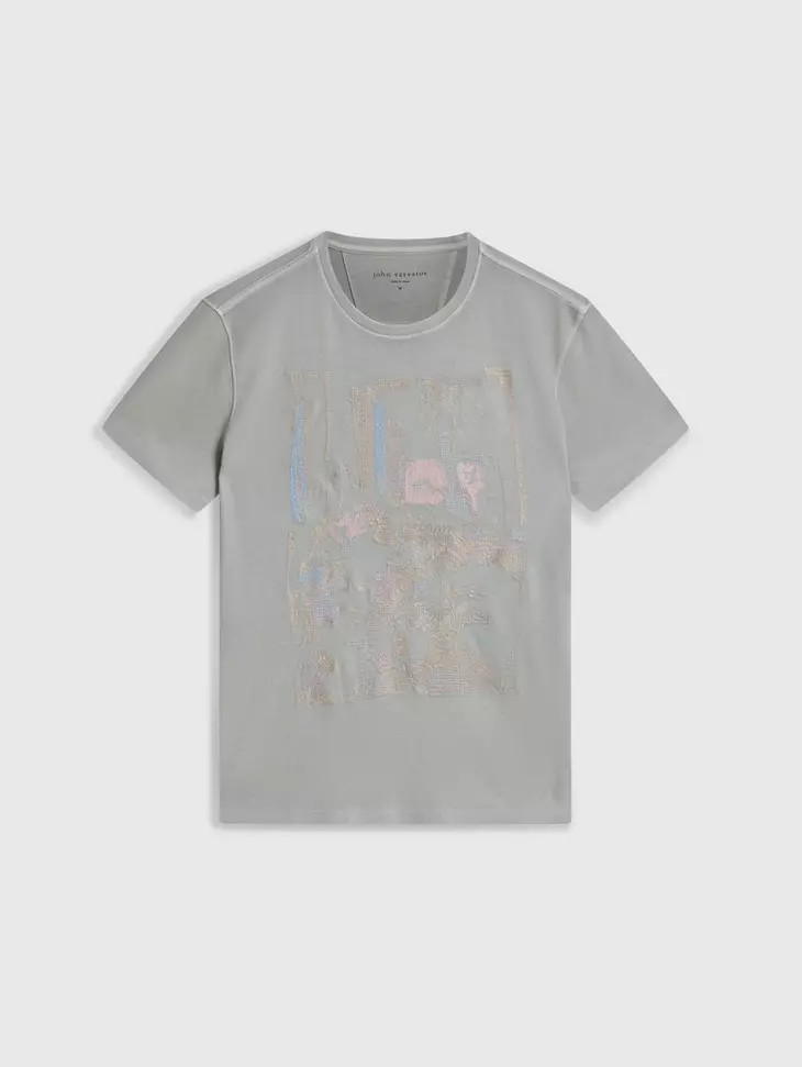 PHOTO EMBROIDERY TEE | John Varvatos Dynamic