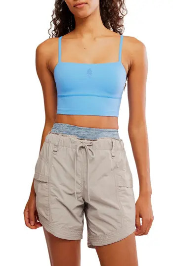 Free People FP Movement Never Better Longline Sports Bra in Riviera Blue at Nordstrom Rack, Size X-Small | Nordstrom Rack