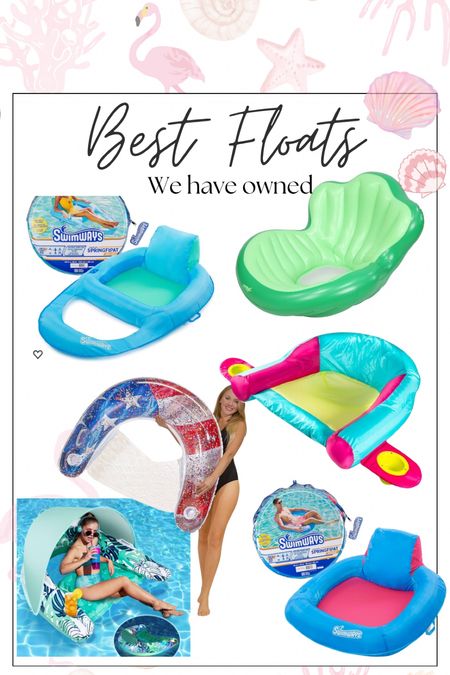Here’s the most comfy floats we’ve owned. We like chair floats the most and highly recommend these. 

Pool floats, summer faves 

#LTKHome #LTKFindsUnder50 #LTKSwim