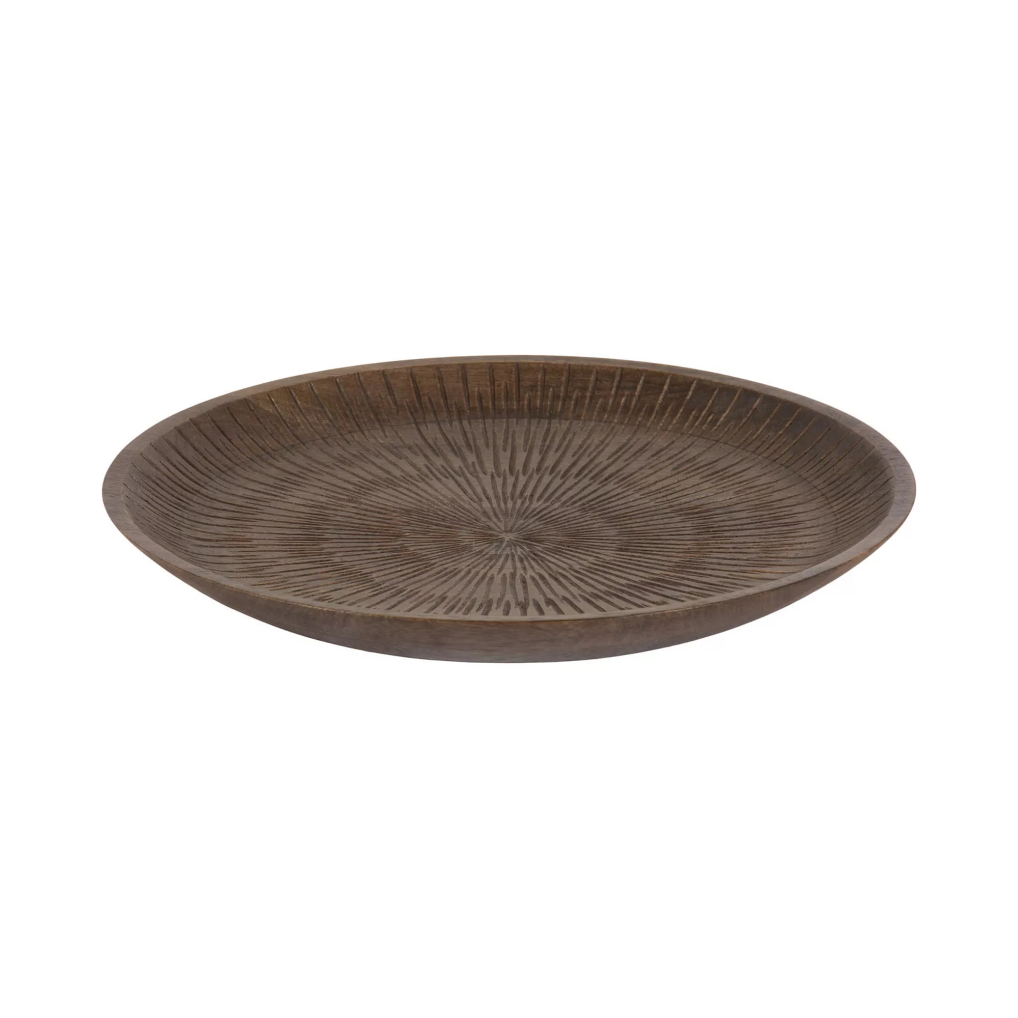 Zandros Round Carved Tray 16x16 | Kohl's
