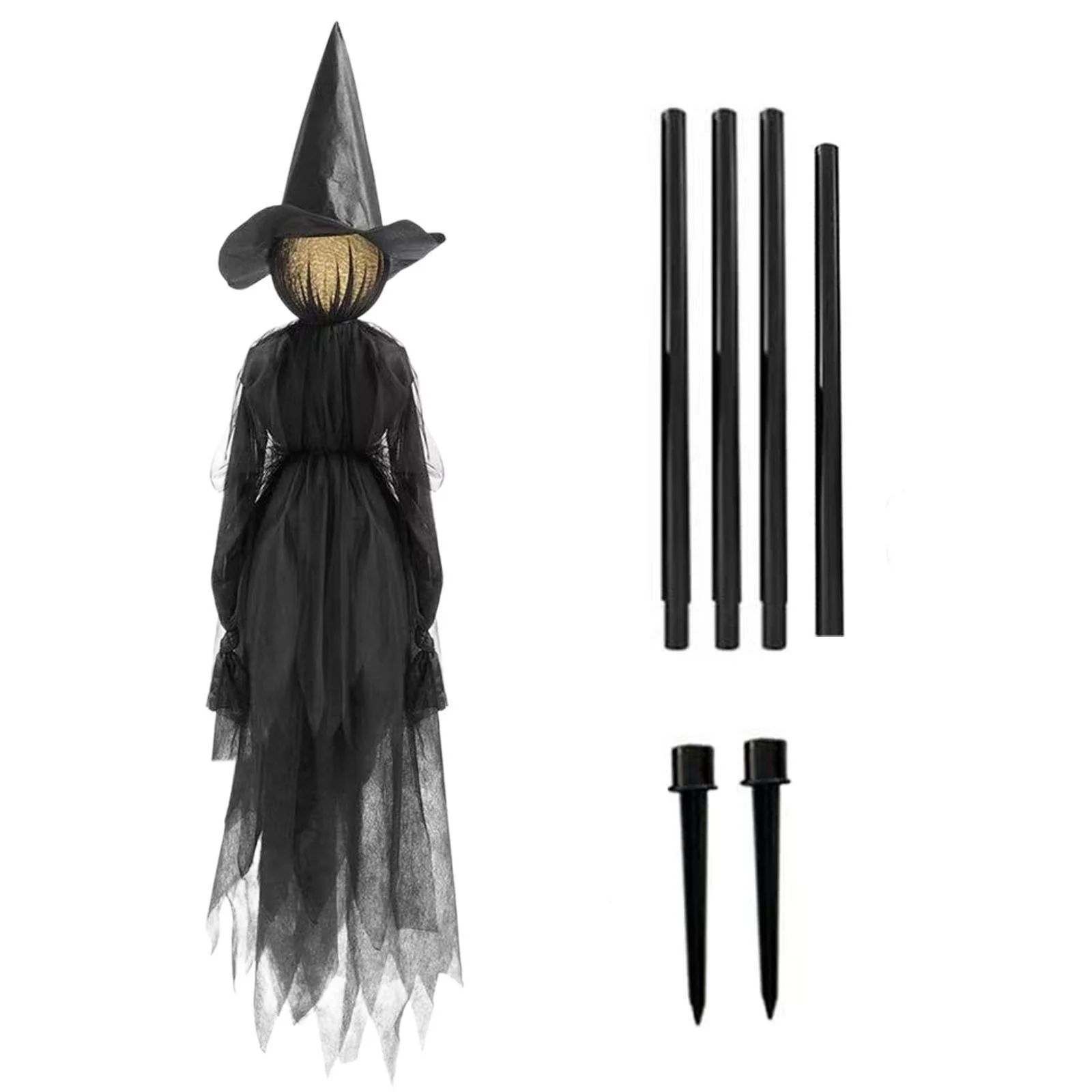 Halloween Luminous Witches Holding Hands,Outdoor Halloween Decoration Light-Up Witches with Stake... | Walmart (US)