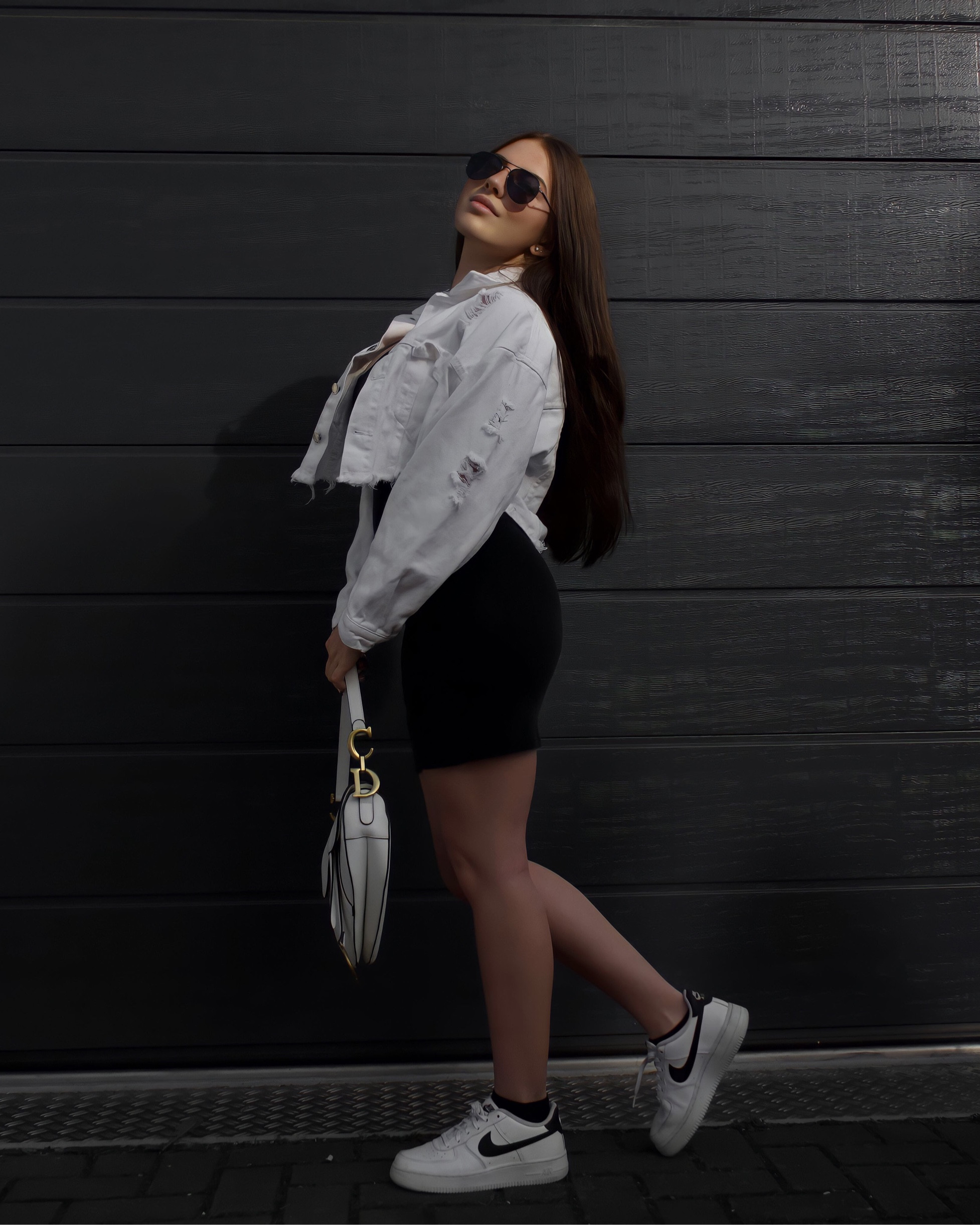 simple outfit inspo wearing my dior saddle bag and white air force 1 

#diorsaddlebag #whiteairforce #outfitinspo

#LTKstyletip #LTKfit #LTKeurope