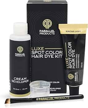 Parallel Products - Luxe Color (Light Brown) - Cream Hair Dye - 25mL - Tint for Professional Spot... | Amazon (US)