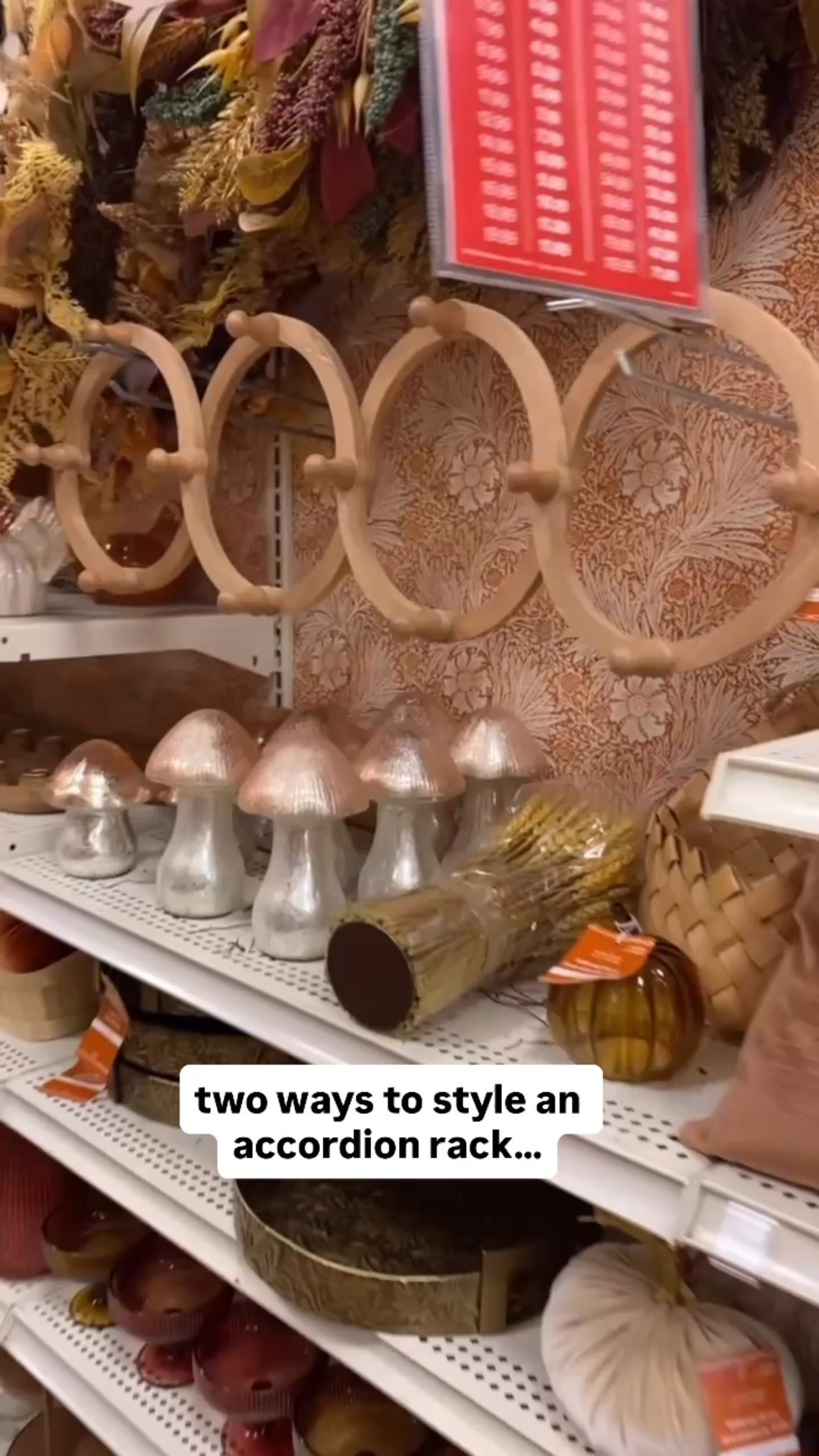 Accordion racks are fun to style! Here are two ways I’ve used them in my home!

#LTKFindsUnder50 #LTKHome #LTKFindsUnder100