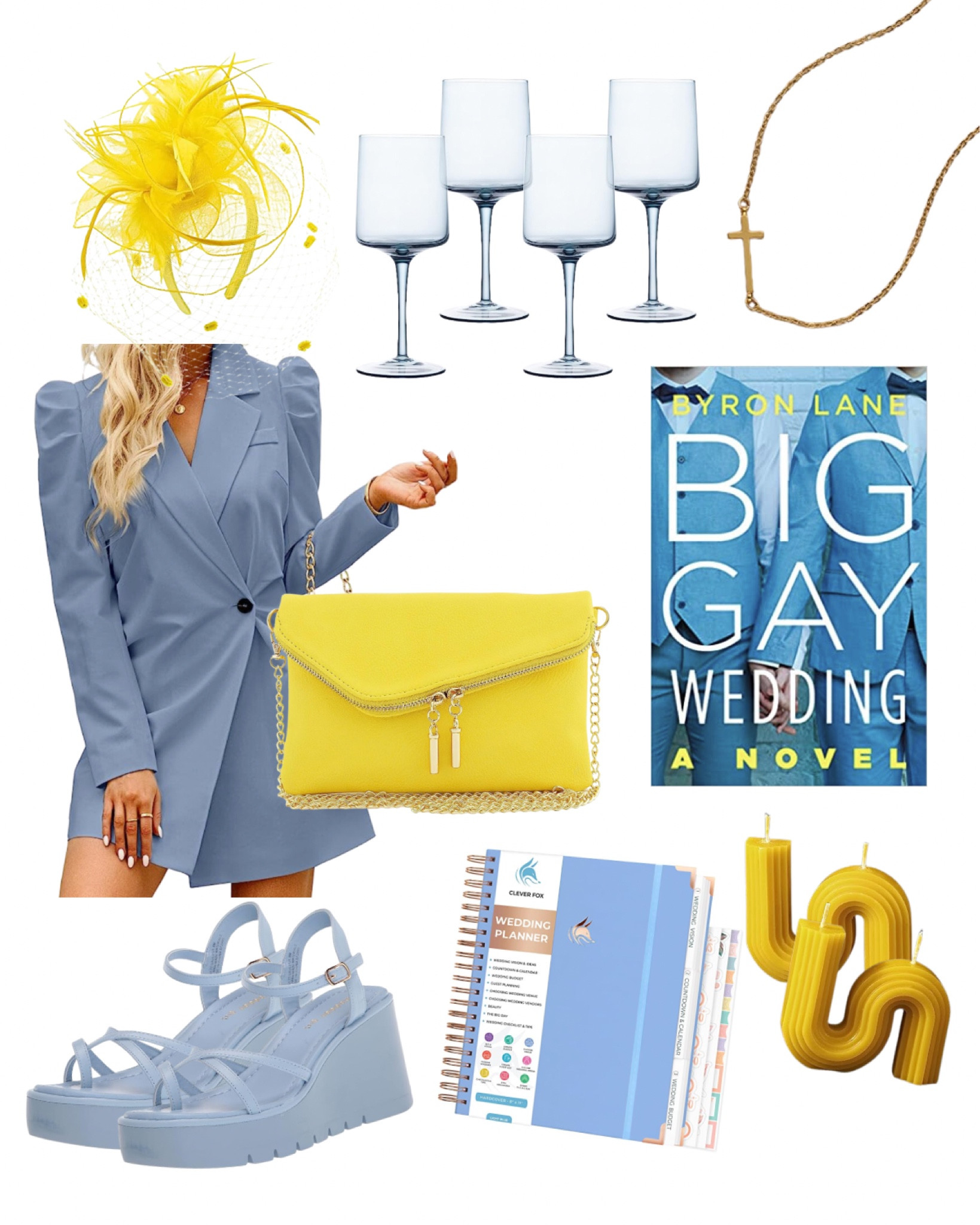 Small town, meet big gay wedding! 🩵💛

#LTKunder100 #LTKwedding #LTKSeasonal