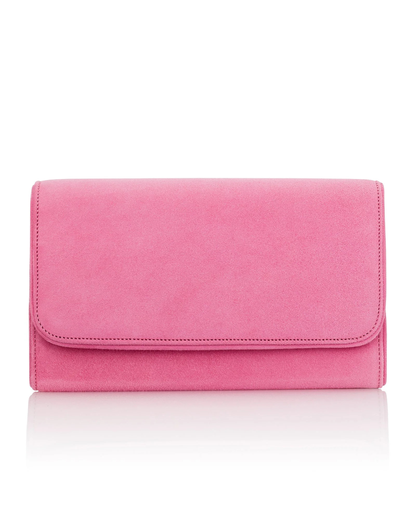 Natasha Cupcake Suede Clutch Bag | Emmy London | Emmy London
