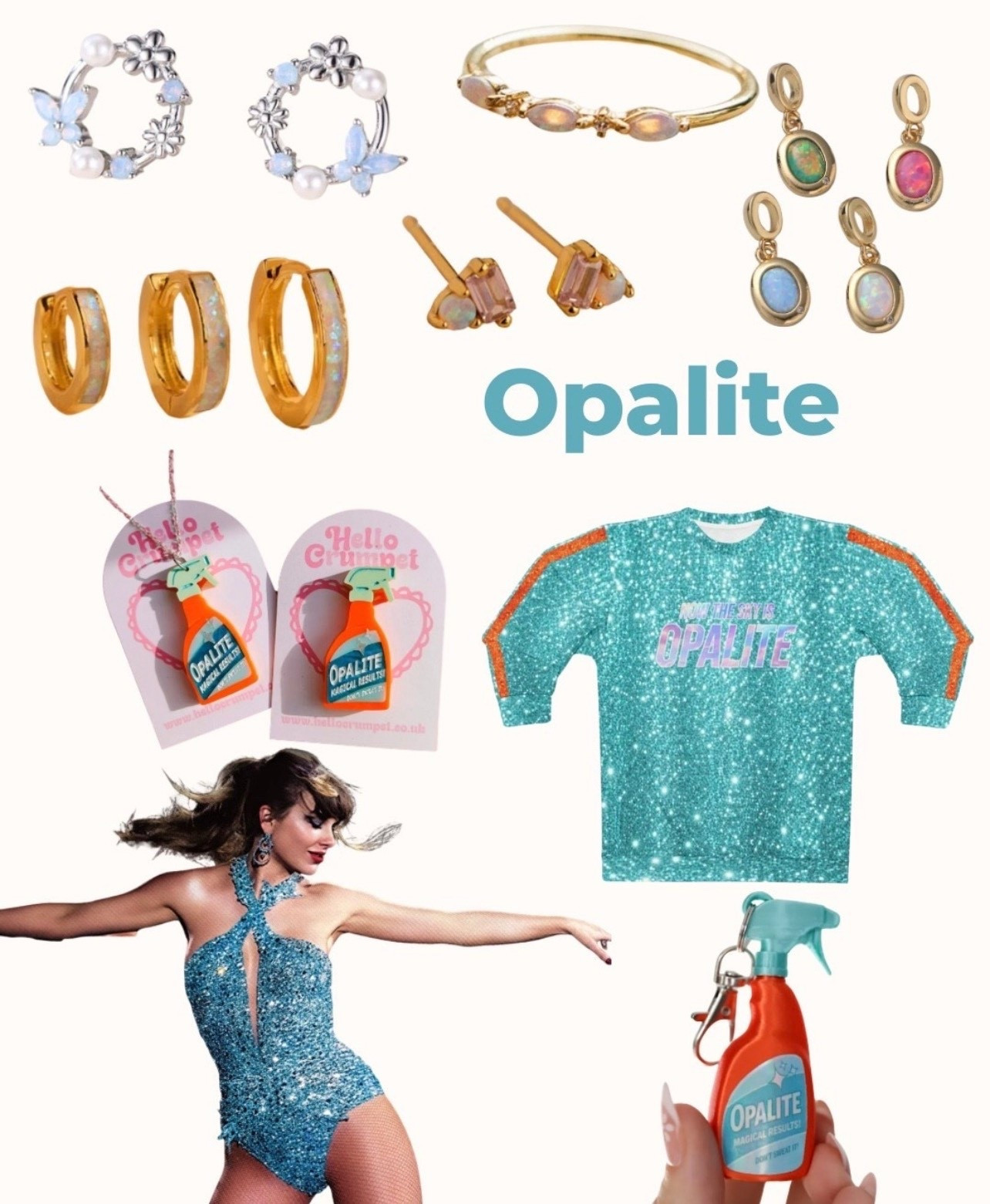 Opalite Taylor Swift Opal Jewelry opalite keychain opal pendant opal earrings 

#LTKmomlife #LTKSpringSale #LTKgrwm

#LTKSaleAlert #LTKBeauty #LTKSpringSale

#LTKKids #LTKSaleAlert #LTKU