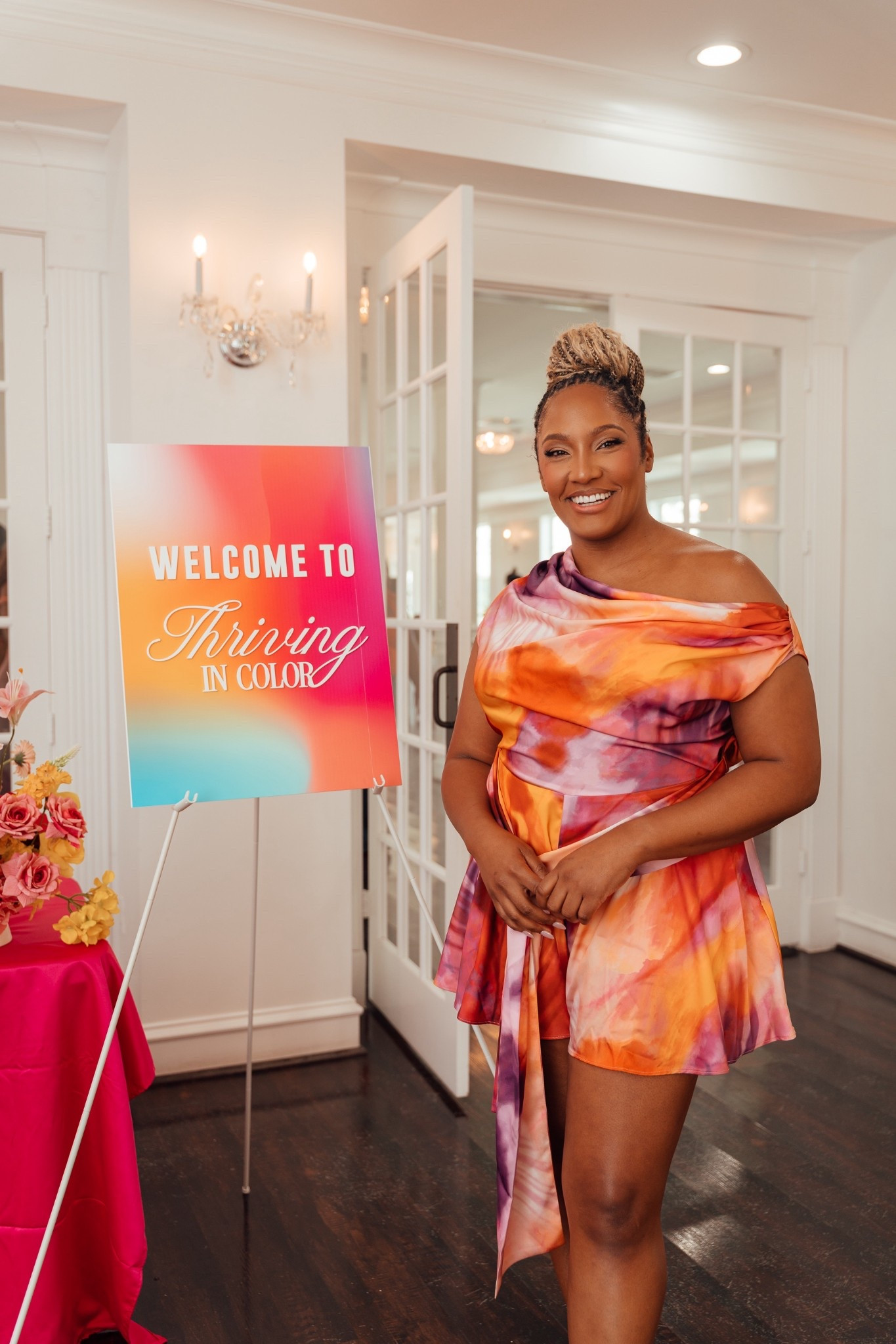 As soon as I saw this romper I knows it was perfect for my very first Thriving in Color event! #summerlooks #vacayoutfit #blackowned

#LTKMidsize #LTKSeasonal #LTKStyleTip