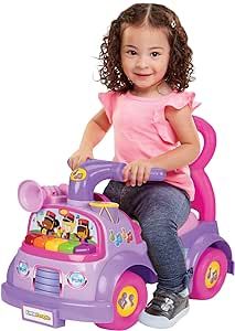 Little People Fisher-Price Music Parade Purple Ride-On, Plays 5 Marching Tunes & Other Sounds! Pe... | Amazon (US)