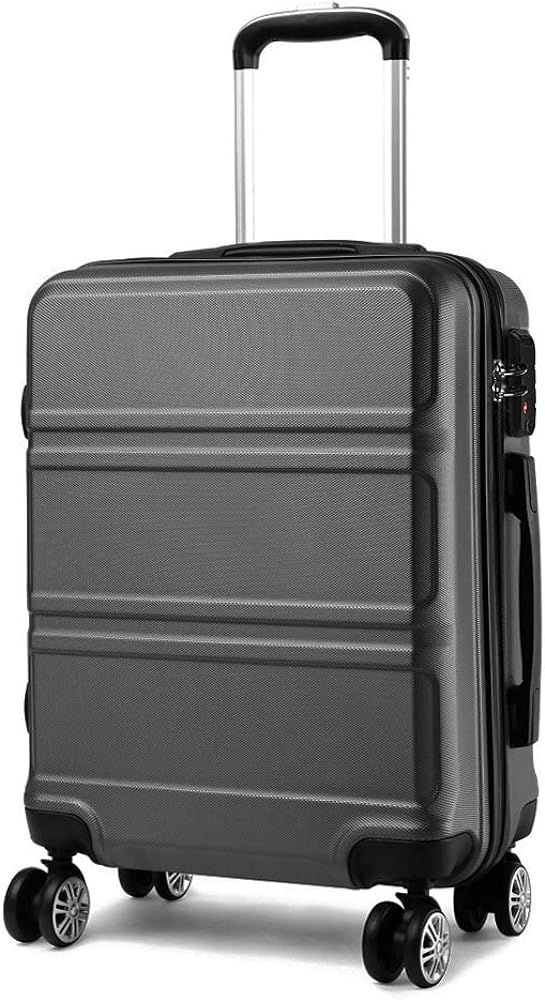 Kono 20'' Carry on Luggage Lightweight with Spinner Wheel TSA Lock Hardside Luggage Airline Appro... | Amazon (US)