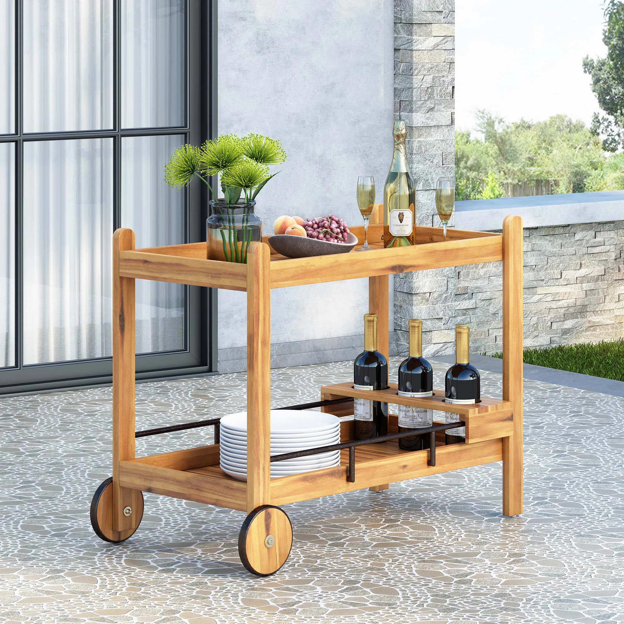 Berit Bar Cart | Wayfair North America