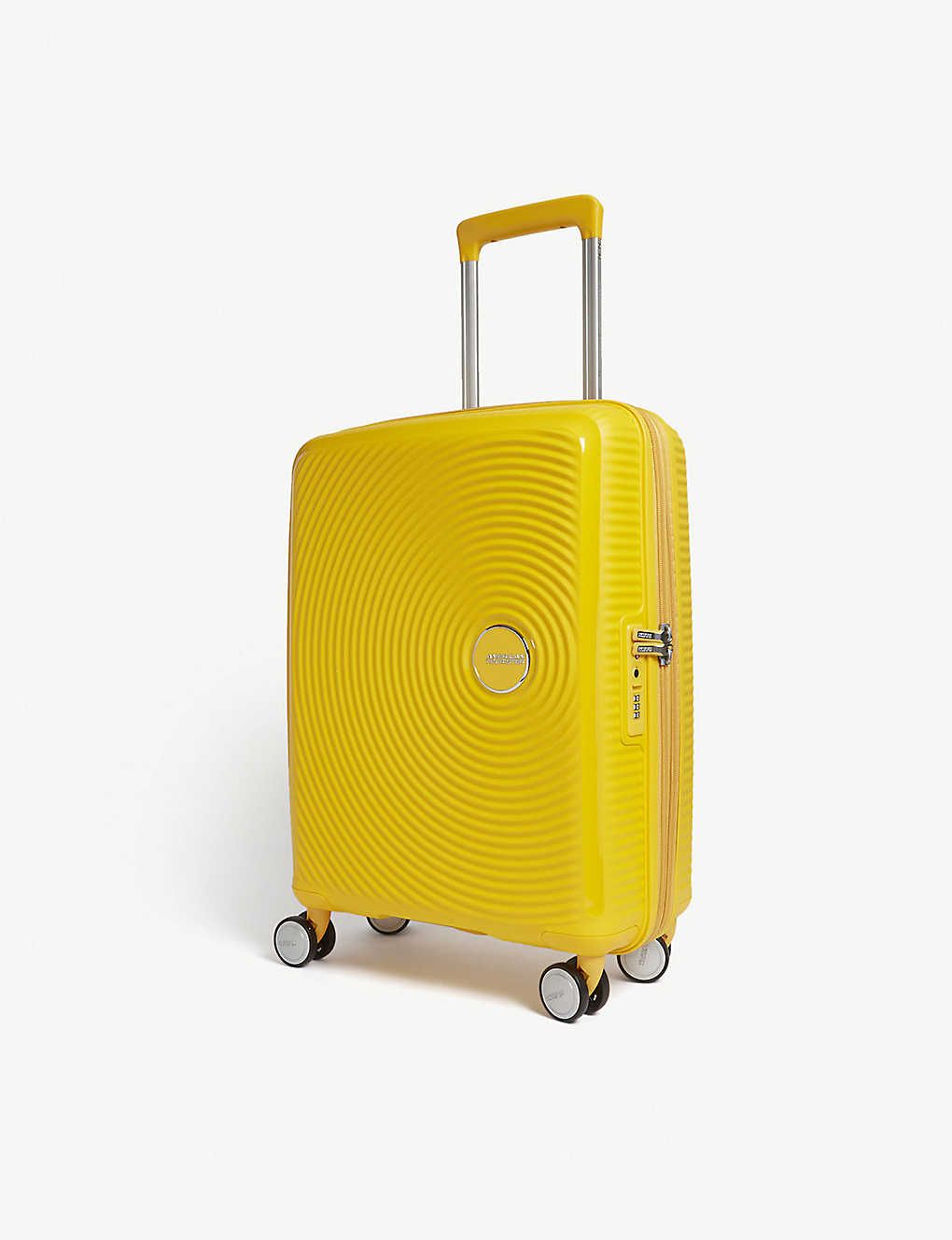 Soundbox expandable four-wheel cabin suitcase 55cm | Selfridges