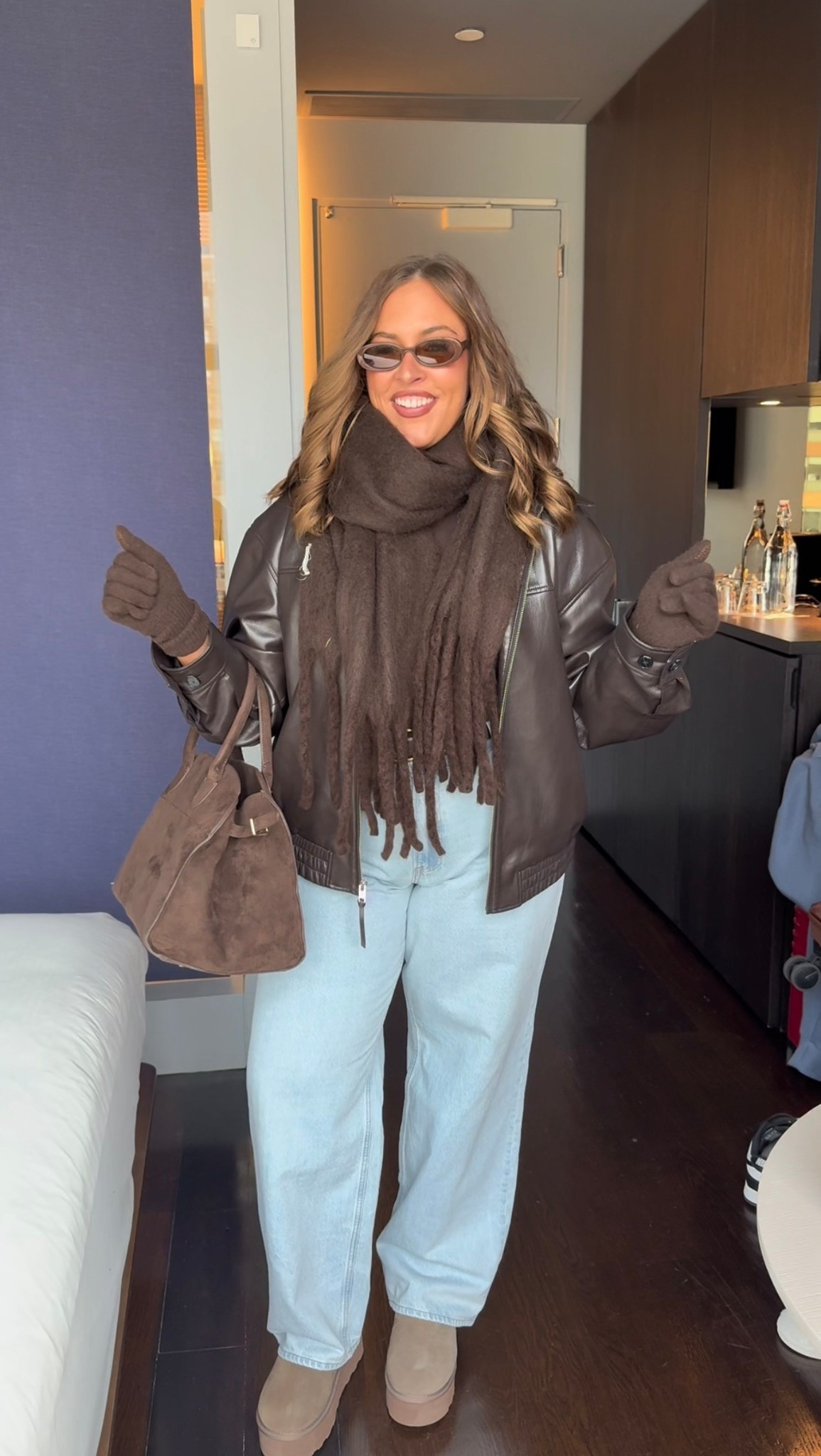 The cutest elevated look! Wearing a 33 long in jeans and an XL in the coat! 

#LTKMidsize #LTKootd #LTKSeasonal