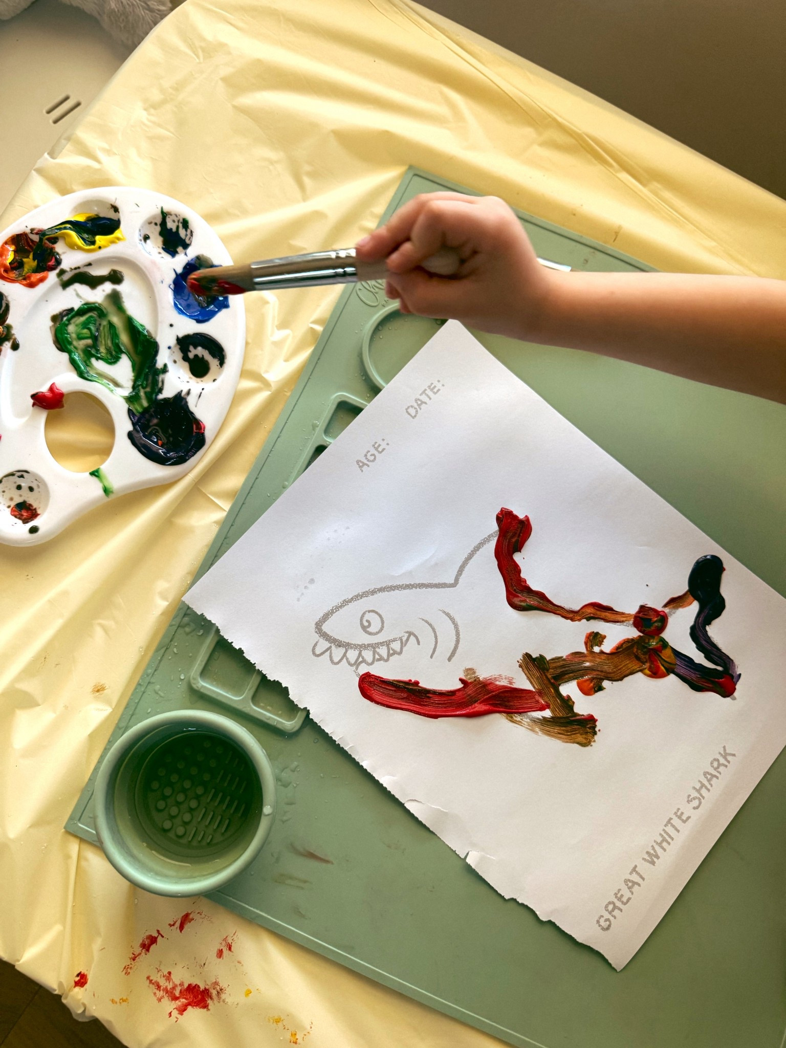 Sharing some of my favorite pairing supplies for toddlers! This Amazon painting mat, Honeysticks finger paints, paintbrushes and coloring book 

#LTKKids #LTKmomlife #LTKBaby