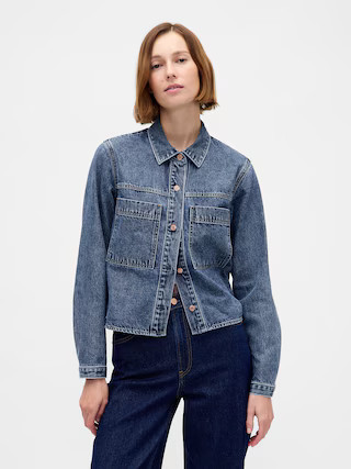Denim Shirt Jacket | Gap (CA)