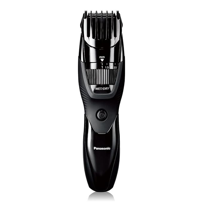 Panasonic Cordless Men's Beard Trimmer With Precision Dial, Adjustable 19 Length Setting, Recharg... | Amazon (US)