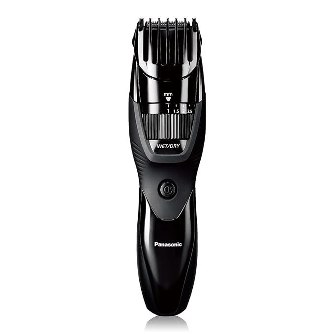 Panasonic Cordless Men's Beard Trimmer With Precision Dial, Adjustable 19 Length Setting, Recharg... | Amazon (US)