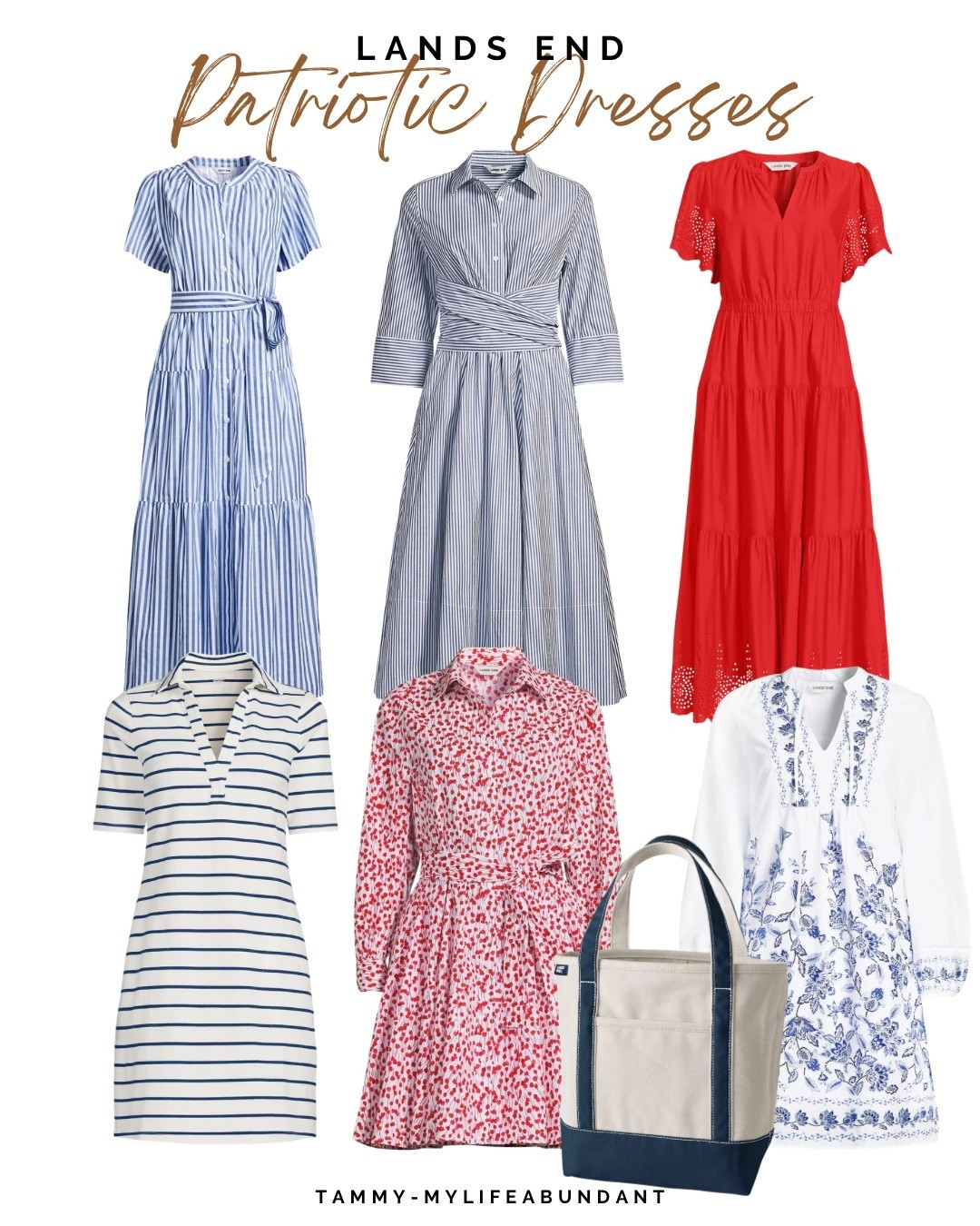 Lands End Dresses
#patriotic

#LTKdayinmylife #LTKootd #LTKgrwm