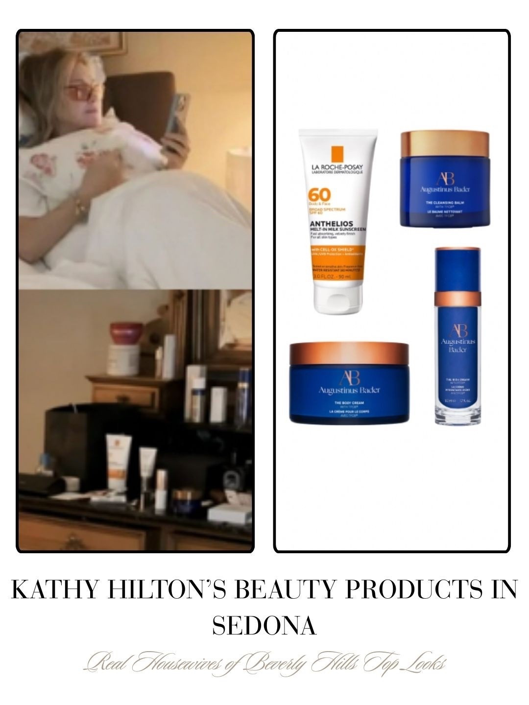 Kathy Hilton’s Beauty Products in Sedona 