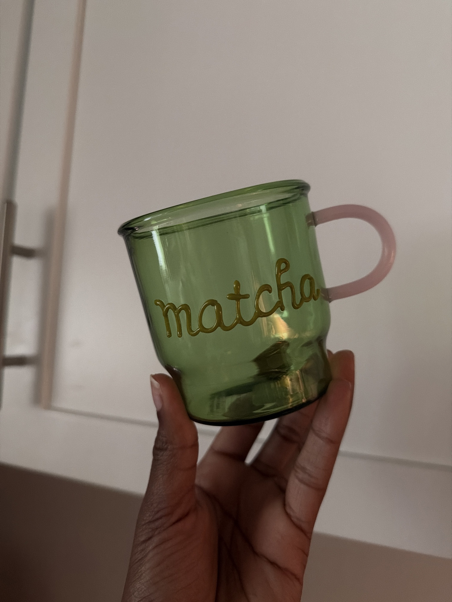OBSEEEESSED WITH MY NEW MATCHA GLASS!

#LTKHome #LTKFindsUnder50