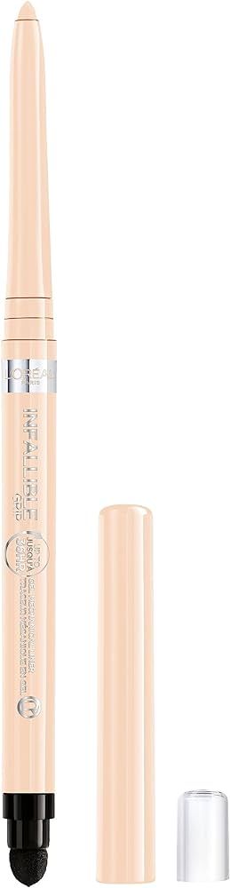 L'Oreal Paris Infallible Grip Mechanical Gel Eyeliner Pencil, Smudge-Resistant, Waterproof Eye Makeup with Up to 36HR Wear, Bright Nude, 0.01 Oz | Amazon (US)