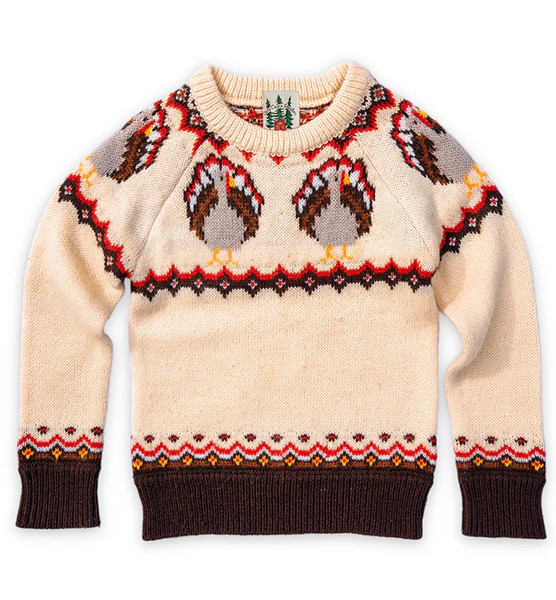 Tom Turkey Kids Sweater | Kiel James Patrick