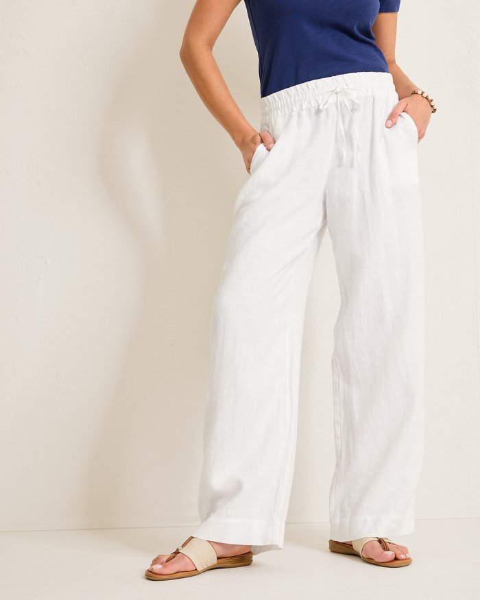 Two Palms High-Rise Linen Easy Pants | Tommy Bahama