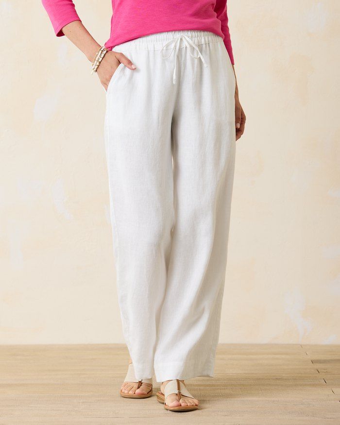 Two Palms High-Rise Linen Easy Pants | Tommy Bahama