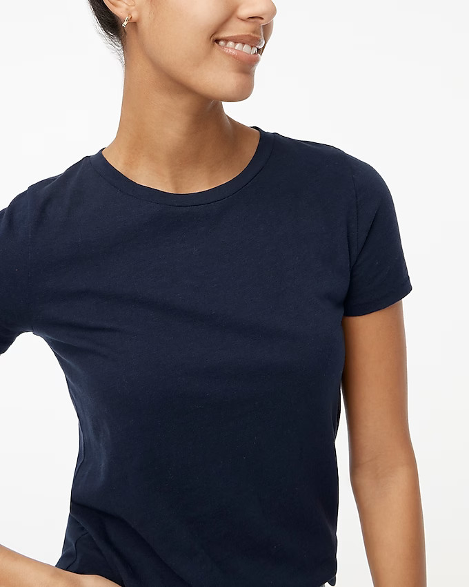 Vintage slub cotton crewneck tee | J.Crew Factory