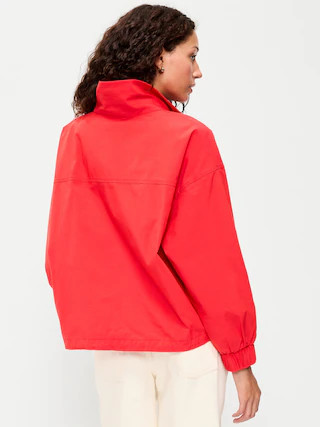Full-Zip Poplin Jacket | Old Navy (CA)