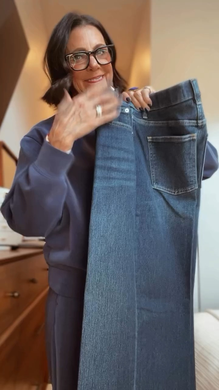 I’m wearing these on repeat for so many reasons!

@spanx wide leg jeans check all the boxes✔️. Great stretch that hugs in all the right places but has the wide leg style I’m loving right now.  Best of all, zipper and button closure for dressing ease.

Go to Spanx link in my bio to purchase and thank me later😉

#spanxpartner 
#spanxstyletips 
#styleover60
#styleover60fashion 
#denimstyling

#LTKOver40 #LTKootd #LTKgrwm
