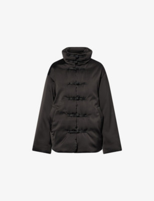High-Neck Padded Woven Jacket | Selfridges