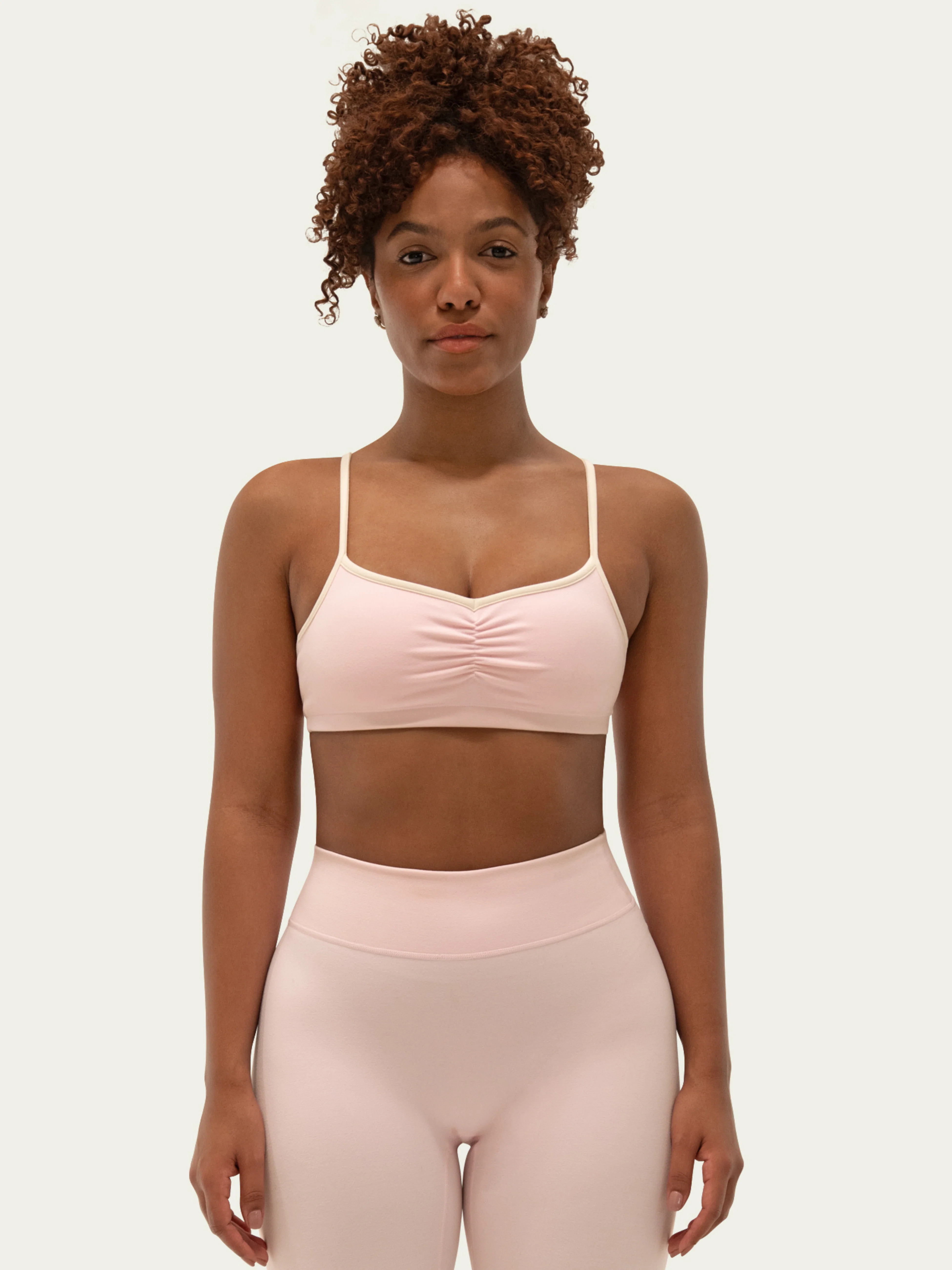 The Ballet Bra / PowderPink-Cream | 437