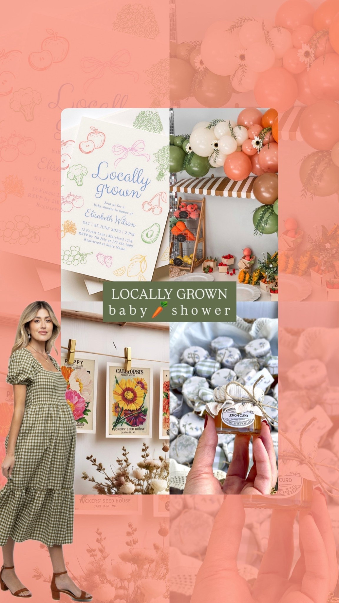 Locally Grown Farmer’s Market Baby Shower #LTKParty

#LTKBaby #LTKBump