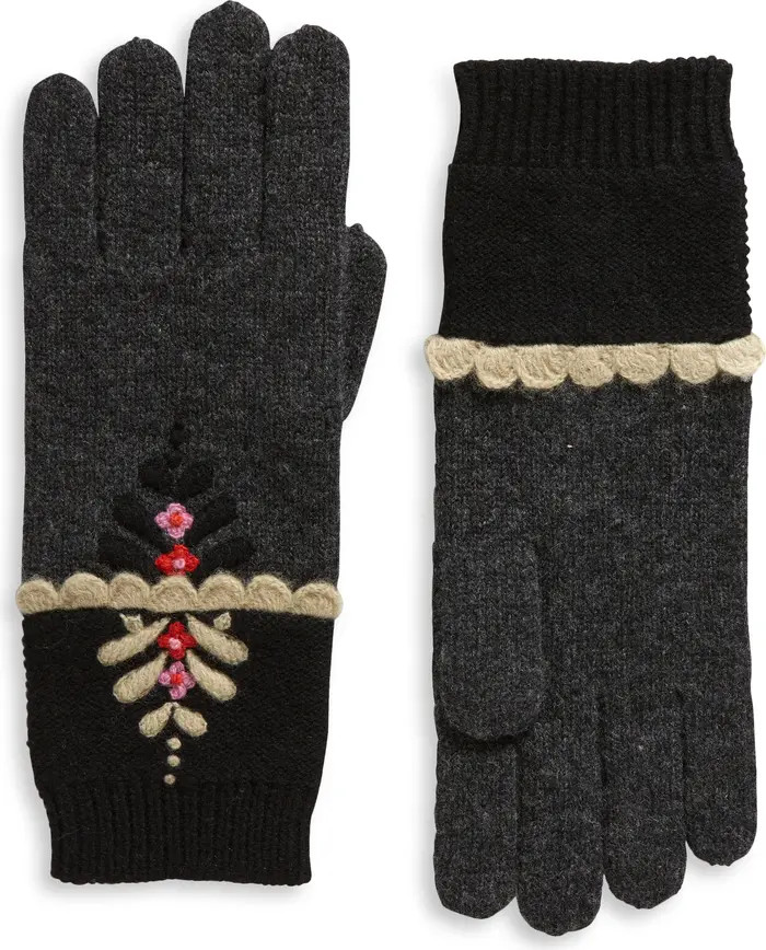 FRENCH KNOT Ginger Merino Wool Gloves | Nordstrom | Nordstrom