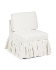 25x36 Accent Chair With Ruffle Bottom | Home | TJ Maxx | TJ Maxx