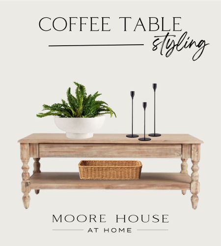 Easy beautiful coffee table styling.

#LTKhome #LTKstyletip #LTKSeasonal
