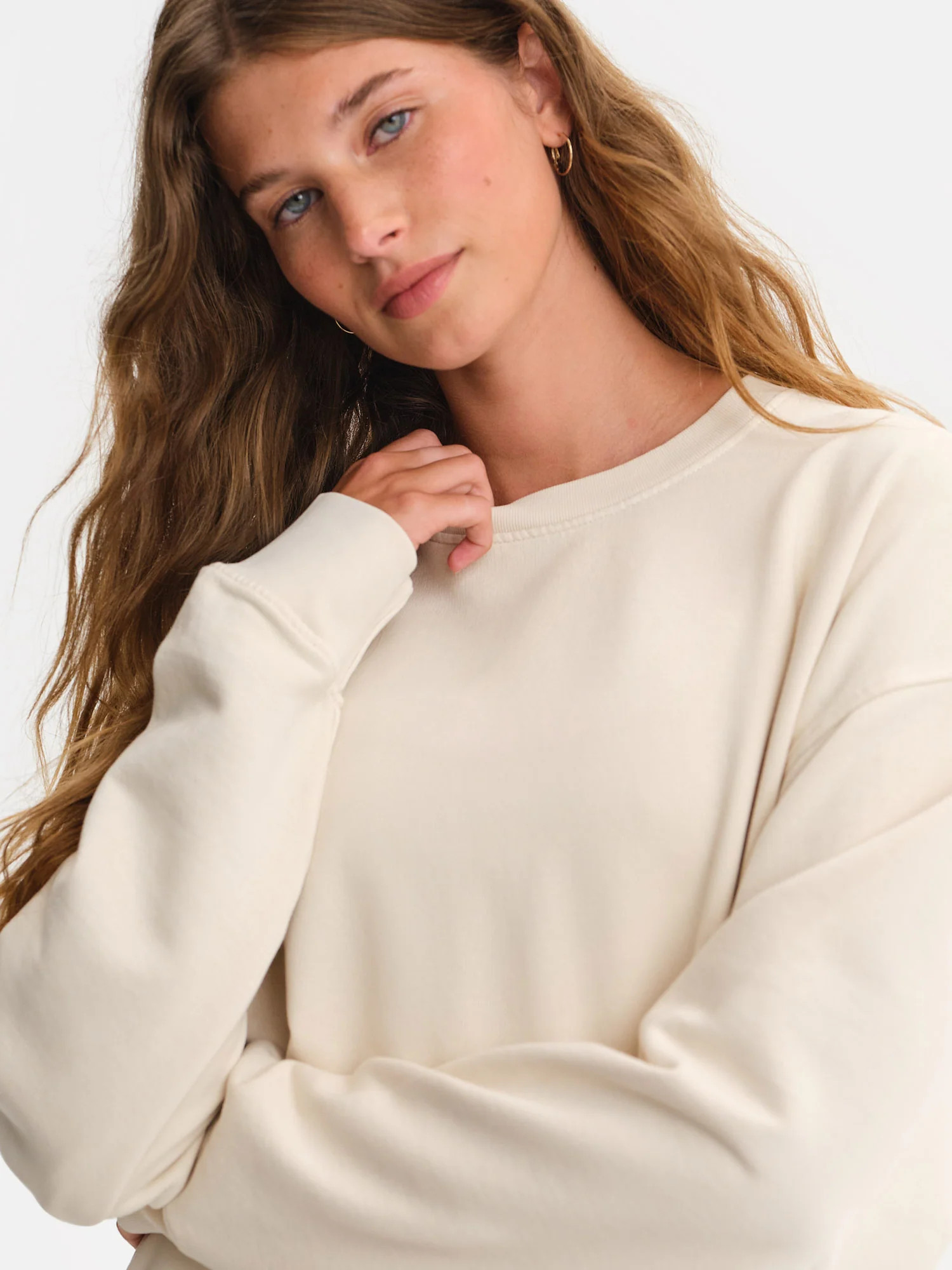 Organic Fleece Oversized Sweatshirt | MATE The Label