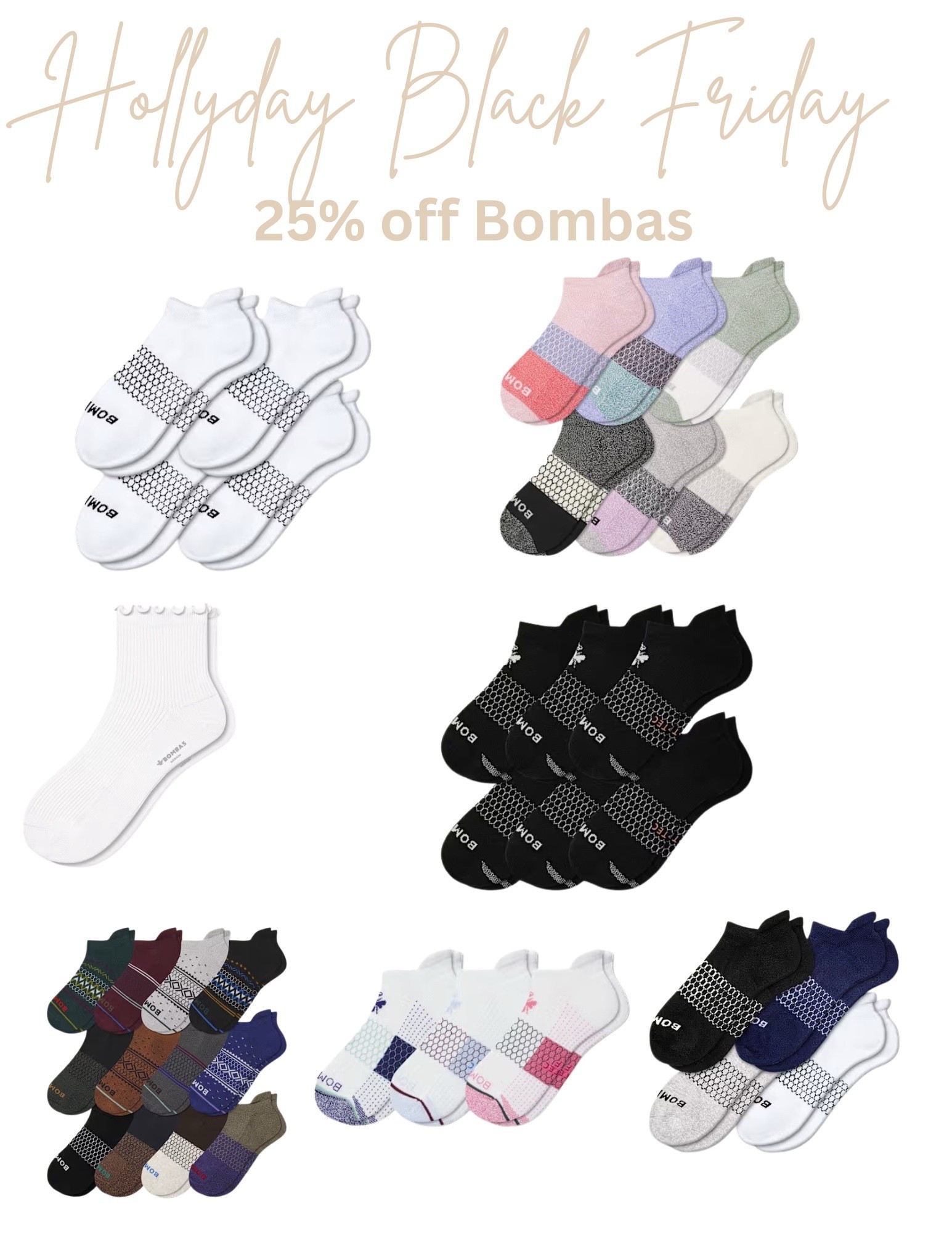 Bombas 25% off 

#LTKCyberWeek #LTKHoliday #LTKGiftGuide
